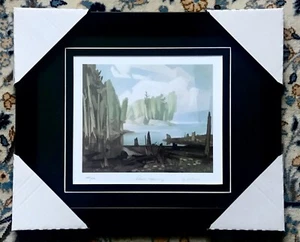 SILVER MORNING A. J. CASSON LTD EDITION  GROUP OF SEVEN FRAMED - Bild 1 von 1