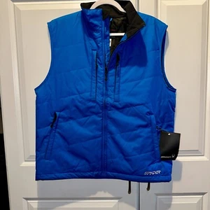 SPYDER ICON INSULATOR VEST - SIZE L - Collegiate Blue - Picture 1 of 5