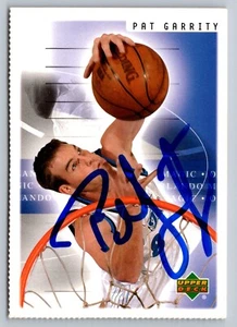 PAT GARRITY SIGNED IP 2003 UPPER DECK NBA SP AUTO - Picture 1 of 2