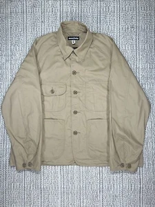 MONITALY Vancloth Coverall, MEN'S EXTRA LARGE 44, Summer Poplin, Beige Cotton LA - Picture 1 of 8