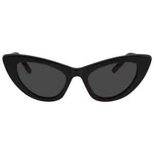 Saint Laurent Grey Cat Eye Ladies Sunglasses SL 213 LILY 001 52 SL 213 LILY 001