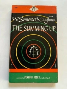 THE SUMMING UP - 1ST. AMERICAN PAPERBACK ED. SIGNED BY W. SOMERSET MAUGHAM - Picture 1 of 6