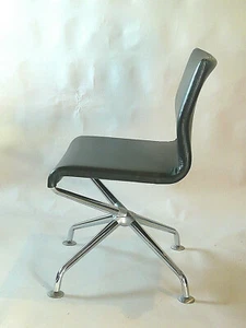 Sedia Martin Nussberger Michael Plewka Xcone Chair nera pelle Rosenthal 2006 - Foto 1 di 5