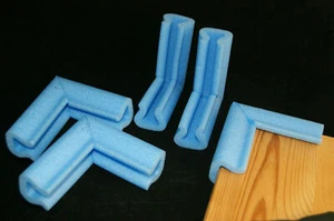 (5,25€/St.) 4 Bilderecken 15-25mm, Kantenschutz, Glas, Umzug, Schaumstoff, Ecken - Bild 1 von 1