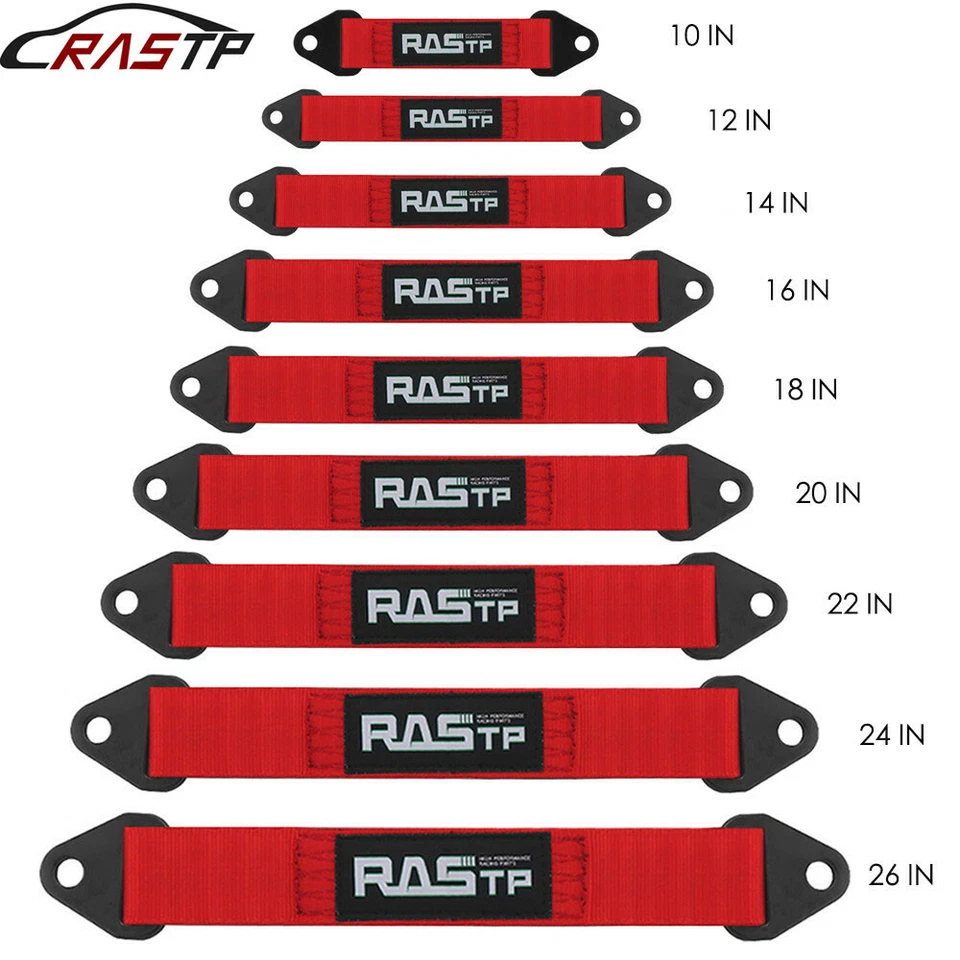 1PCS Hot Racing Limit Straps Shock Suspension 10" 12" 14"16" 18" 20" 22" 24" 26" - Image 1 of 4