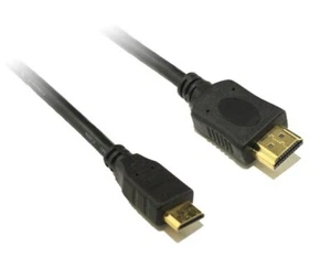 8Ware Mini HDMI to High Speed HDMI Cable 2m Male to Male - Picture 1 of 1