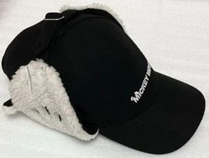 Japan Tokyo Disney Resort Disney Mickey Mouse Hand Boa Cap Headband Hat Black - Picture 1 of 8