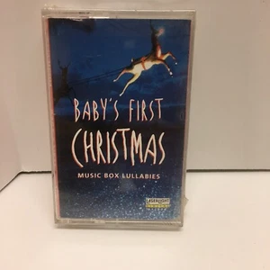 Baby’s First Christmas Audio Cassette Tape New and Sealed Music Box Lullabies - Foto 1 di 7