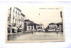 vecchia cartolina FOTO VINTAGE CREMONA PORTA MILANO TRAMVIA TRAM 1926