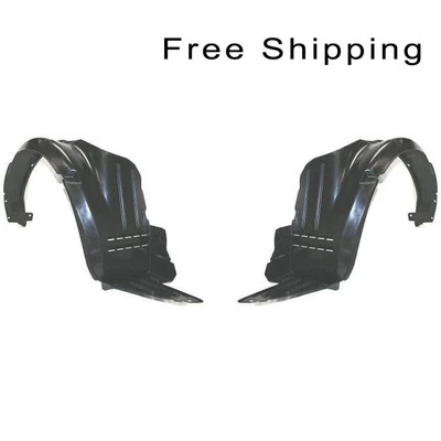 Juego de 2 protectores contra salpicaduras de guardabarros interiores laterales izquierdo y derecho para Hyundai Accent 03-06 Foto 1 de 4