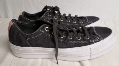 Zapatillas bajas Converse CTAS Lift OX espiga grises para mujer talla US 10 Foto 1 de 4