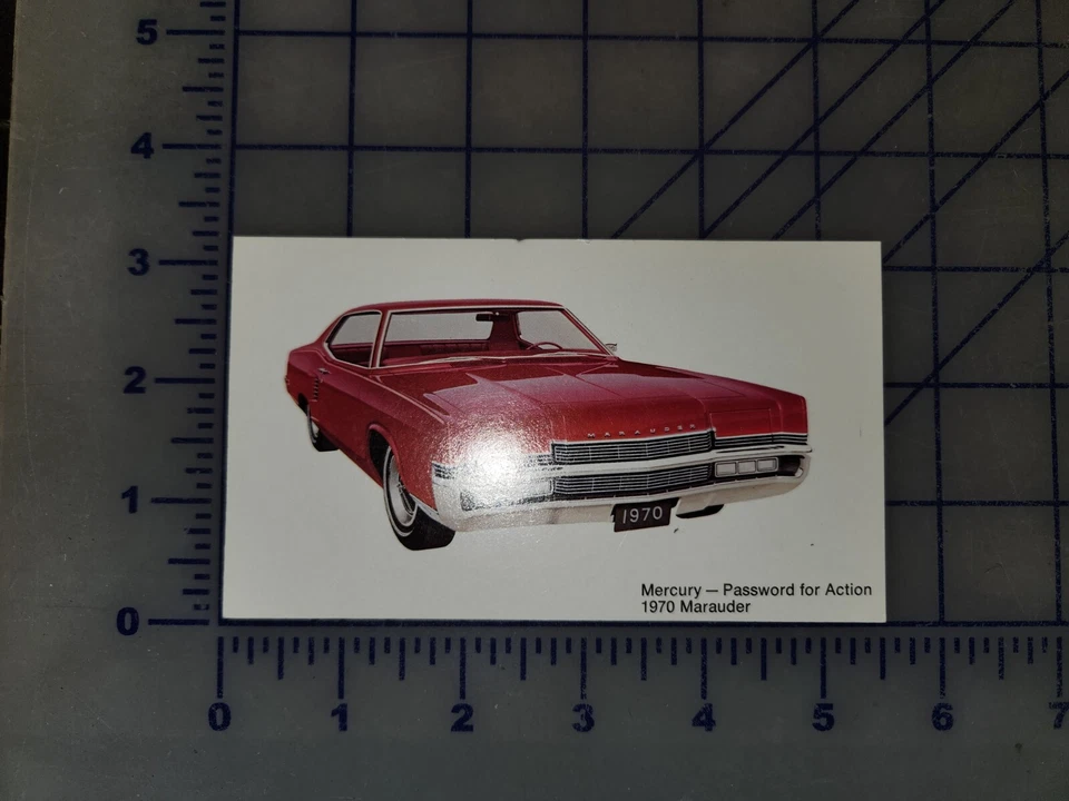 Tarjeta postal Mercury Marauder 1970 sin usar Foto 1 de 1
