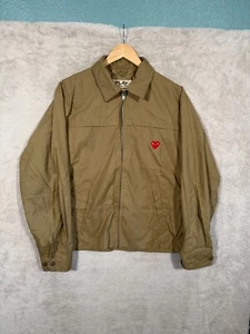 Comme Des Garcons Windbreaker Jacket Waterproof Mens Size Medium Brown - Picture 1 of 10