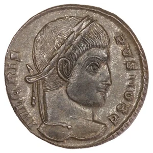Monnaie romaine CRISPUS Centenionalis ou nummus 323-324 cuivre Trèves RIC.431 - Picture 1 of 2