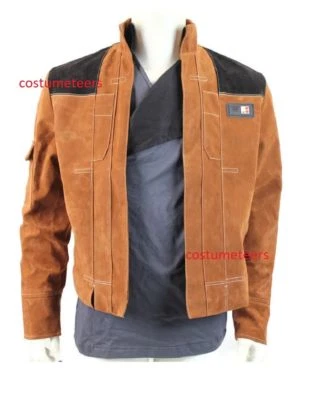 JAQUETA de camurça sintética premium Han Solo SOLO STORY - Imagem 1 de 4