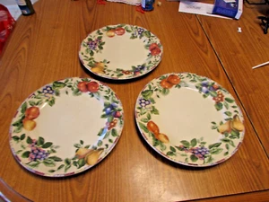 Sakura Oneida Sonoma Set of 3 Dinner Plates...Discontinued - Picture 1 of 4