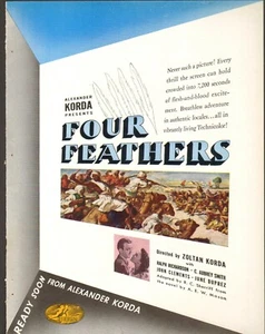 Filmwerbung 1939 - Vier Federn Sterne -----32 - Bild 1 von 1