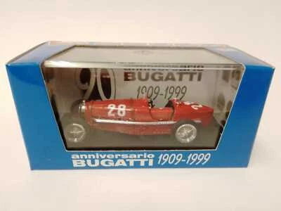 Brumm Bugatti Type 59 #28 Tazio Nuvolari GP Monaco 1934 1/43 S99/32 ANNIVERSARIO - Immagine 1 di 3