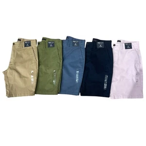 Tommy Hilfiger Men's 9" Regular Fit Elastic Waist Solid Comfort Stretch Shorts - Picture 1 of 76