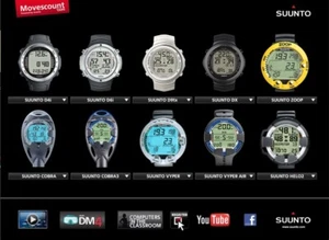 Suunto Data Disc Digital Manuale Cobra HelO2 Vyper Air Vytec Zoop D4i D6i D9Tx DX - Foto 1 di 2
