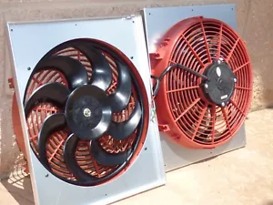 SISTEMA DE VENTILADOR DE REFRIGERACIÓN ELÉCTRICO DOBLE EXTREMO PARA NISSAN PATHFINDER V8 FFD MPG 04-11 - Imagen 1 de 1