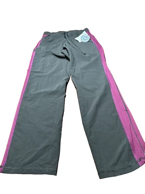 Pantalón Médico Jockey Para Mujer Retro Estampado Viento NOS NEGRO/CIRUELA 2504 Pequeño Foto 1 de 4