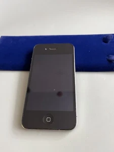 Apple iPhone 4 - Black A1332 - Unchecked Without Charger Phone Only - Picture 1 of 2