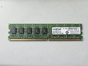 Crucial 2GB DDR2 PC5300 667MHz 240Pin DIMM ( CT25672AA667A.M18FM ) REF - Picture 1 of 2