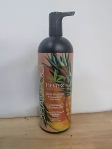 Shampoo al melone all'ananas dolce e miele di canapa - biotina vegana e vitamina C - 17 oz - Foto 1 di 2