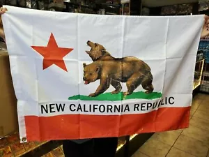 Caja de botín Fallout California Republic Flag 76 2 ft x 3 ft - enviado por correo desde EE. UU. diariamente - Imagen 1 de 5