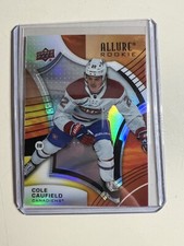 2021-22 Upper Deck Allure Rookies Sunrise Cole Caufield #101 Rookie RC