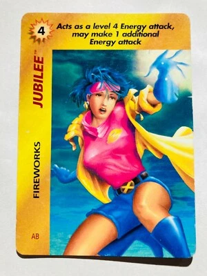 1995 X-men Jubilee ' 95 Over Power Trading Card Game No. 4 Rare F/S - Image 1 of 4