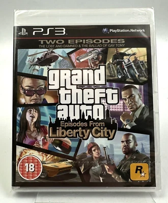 PS3 Grand Theft Auto: Episodes From Liberty City, UK PAL, New And Factory Sealed - Image 1 of 4