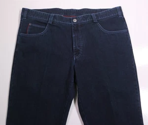 Pantalones de mezclilla elásticos lavado oscuro Meyer 40x29 - Imagen 1 de 8