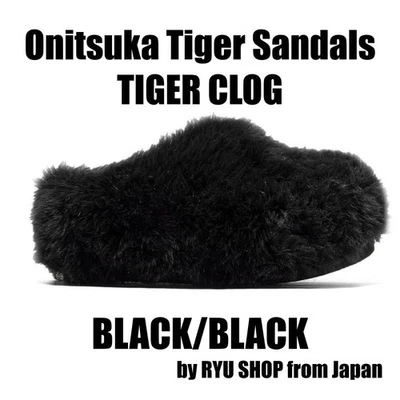 Onitsuka Tiger Sandals TIGER CLOG 1183C367.001  BLACK / BLACK - Image 1 of 4