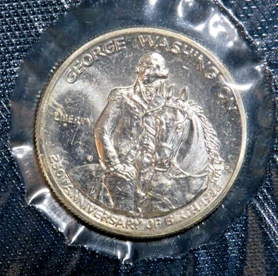 1982-S George Washington 90% Silver Commemorative Uncirculated Half-Dollar - Image 1 of 4