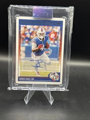 2024 Score - James Cook #29 Signatures (AU) - Image 1 of 2