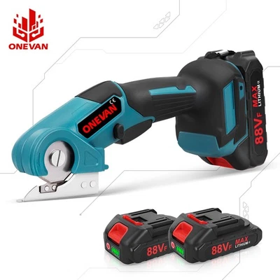 ONEVAN für Makita 18V Akku Schere Kartonschneider Stoffschneider Rollschneider