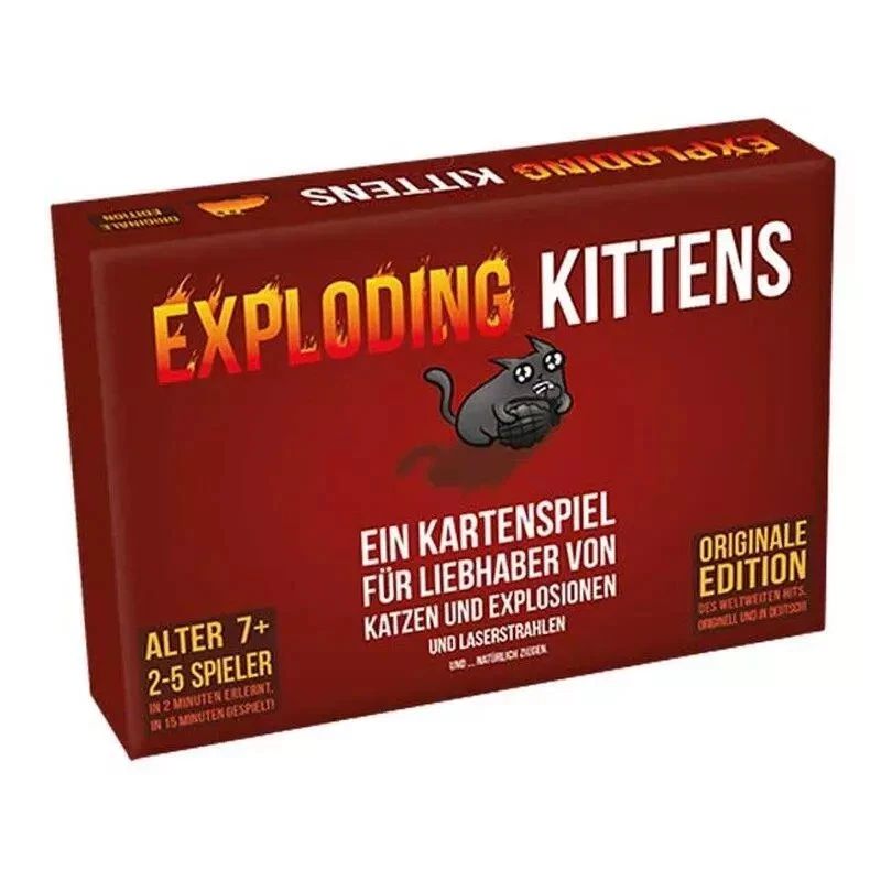 Exploding Kittens ein Kartenspiel für Liebhaber von Katzen Neu OVP* - Bild 1 von 1