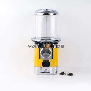 Bulk Vending Gumball Candy Dispenser Machine Wholesale Vending Products Yellow - Picture 1 of 1