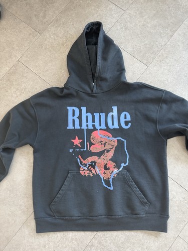 Felpa con cappuccio Rhude Texas RARA