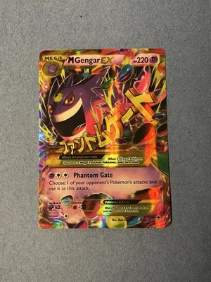 M Gengar EX (121 Secret Rare) 121/119 XY - Phantom Forces Holo - Image 1 of 4