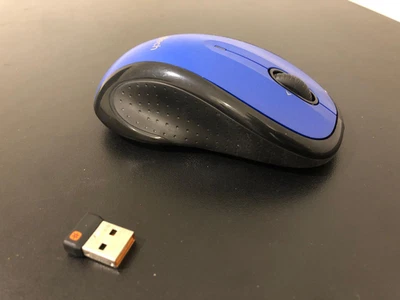 Logitech M510 Wireless Mouse - Blue - Perfect working condition - Image 1 of 2