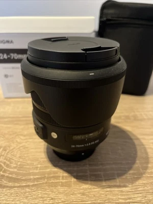 Sigma Art 24-70mm F/2.8 DG OS HSM Lens For Nikon (Black) - Image 1 of 4