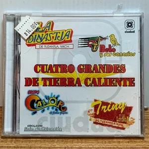 Cuatro Grandes De Tierra Caliente: Various Artist CD, 2008 - NEW SEALED - Imagen 1 de 2