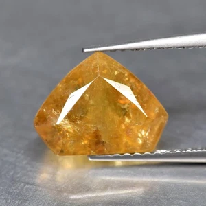 Increíble turmalina con rodamiento de cobre amarillo transparente sin calefacción de 4,18 quilates - Imagen 1 de 1