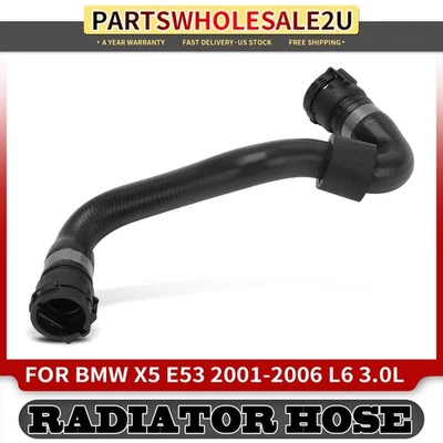 Nueva manguera de refrigerante de radiador para BMW X5 E53 2001-2005 2006 3,0 L válvula de agua a tubería Foto 1 de 4