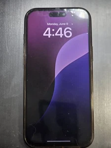 (AT&T Cricket) Apple iPhone 16 Pro Max A3084 - 256GB Black Titanium - New LCD - Photo 1 sur 9