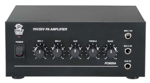 Nuevo amplificador de potencia Pyle PCM20A 40 vatios con salida de 25 y 70 voltios DJ audio profesional - Imagen 1 de 1