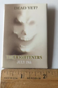 "The Frighteners" 1996 Movie Promo Pin Peter Jackson Michael J. Fox - Picture 1 of 3